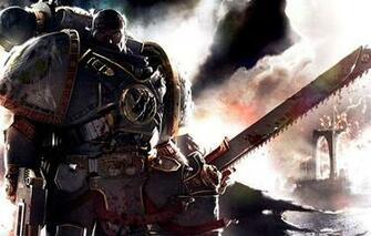 Wallpaper Warhammer 40k Space Wolves Bolter Chain Sword
