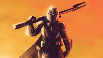 Artwork Soldier Star Wars The Mandalorian Wallpaper