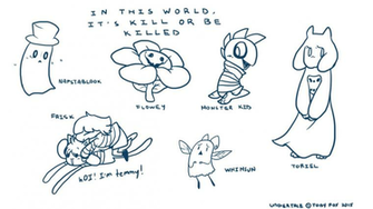 Undertale Art Dump By Boardofwordplay