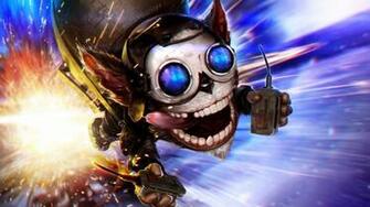 Wallpaper League Of Legends Ziggs Art