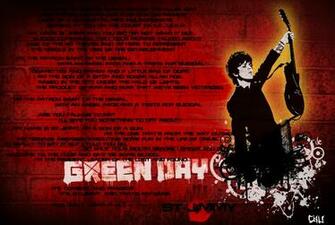 St Jimmy Lyrics Wallpaper Green Day Photo
