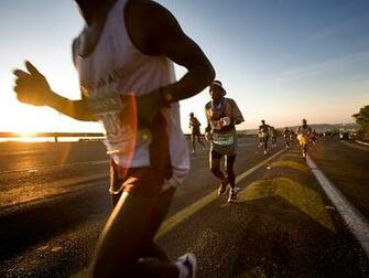Marathon Runners Wallpaper Photo People Running The