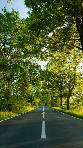 Road Summer iPhone 5s Wallpaper iPad