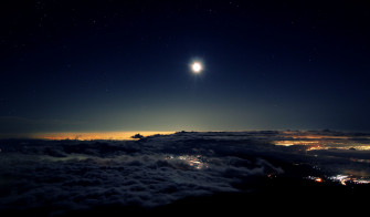 Moon Night Sky Wallpaper On