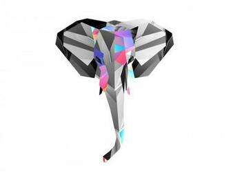 Tags Px Animals Digital Art Elephants Facets Justin Maller