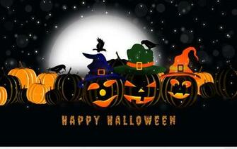 Pumpkin Happy Halloween Background
