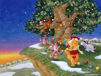 Winnie The Pooh Christmas Wallpaper
