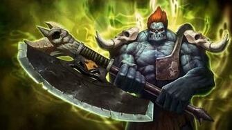 Sion Skin Splash Lol 3k Wallpaper HD