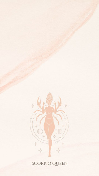 Scorpio Aesthetic Astrology Wallpaper For Phone iPhone And Android