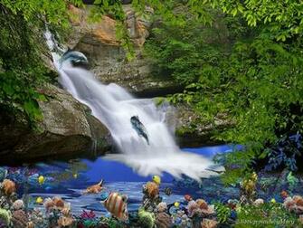Waterfalls High Resolution Chillcover Tropical