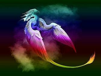 Rainbow Dragon Wallpaper Top Background