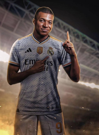 Kylian Mbappe Real Madrid HD Wallpaper 4k