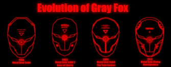 Metal Gear Evolution Of Gray Fox By Cyborgrox