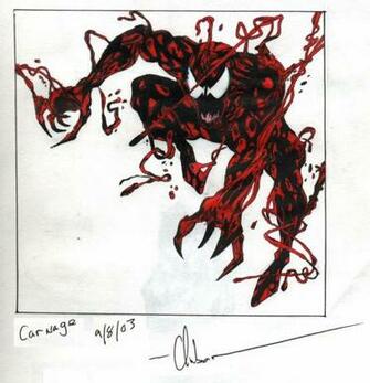Maximum Carnage From Spiderman By Venturesomerite