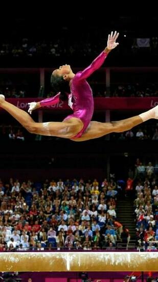 Balance Beam Gymnastics Olympics Gabrielle Douglas