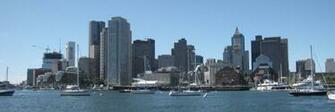 Pin Boston Harbor At Dusk Desktop Wallpaper Background