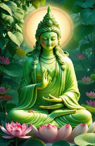 Green Tara Wallpaper