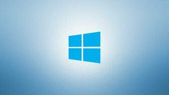 Windows On Light Blue Simple Logo Wallpaper Computer
