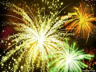 Disney Fireworks Wallpaper Blue Animated