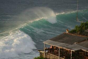Panorama Wallpaper Pura Uluwatu Temple