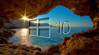 Windows Over The Cave Transparent Logo Wallpaper Computer