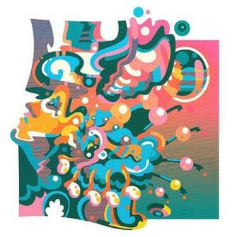 Higherstance Illustration Vector Mood Psychedelic