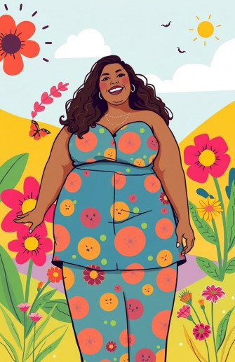 Fat Girl Wallpaper