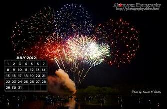 July Calendar Computer Wallpaper From About Photography