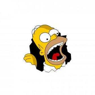Ios7 Homer Simpson Ahhhhh Parallax HD iPhone iPad