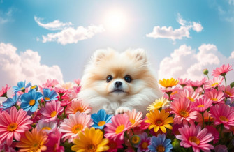 Teacup Pomeranian Wallpaper