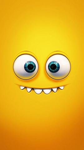 Smiling Face HD Wallpaper Funny iPhone