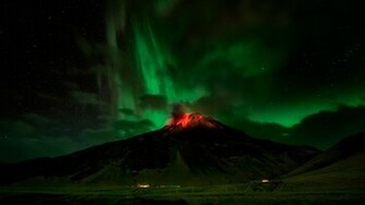 Volcano Eruption HD Wallpaper Wallpaperfx