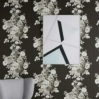 Restaurant Trend Modern Tropical Wallpaper Patterns Are