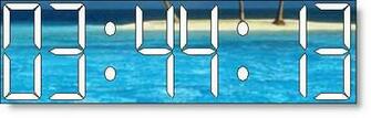 Countdown Timer With Transparent Background