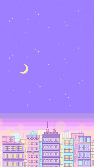 Purple Pastel iPhone Wallpaper S