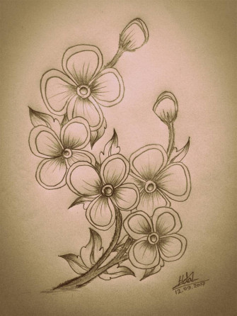 Pencil Drawing Wallpaper