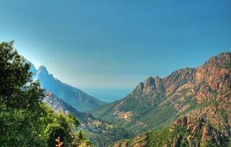 Wallpaper The Sky Sun Mountains Rocks France Treatment