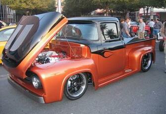 Custom Muscle Truck Car HD Wallpaper