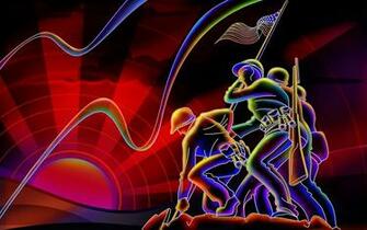 Neon Art Wallpaper
