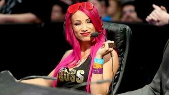 Sasha Banks Was Repping Bayley On Raw Last Night