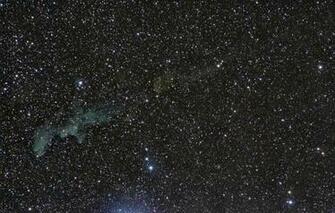 Wallpaper Nebula The Witch Head In Constellation Reflective