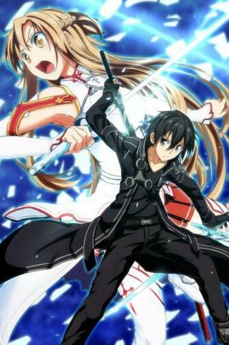 Kirito And Asuna iPhone Wallpaper