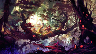Mystical Forest Wallpaper