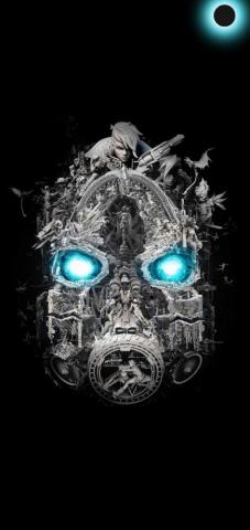 Samsung Galaxy Wallpaper Borderlands Art S10