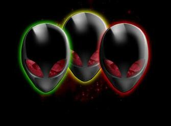 Orange Alienware Desktop Theme