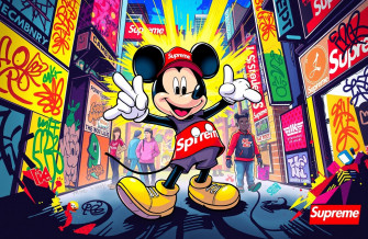 Supreme Mickey Mouse Wallpaper