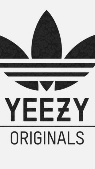 Wallpaper Adidas Yeezy Logo Sony