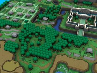 Link To The Past Map Wallpaper Zelda In 3d