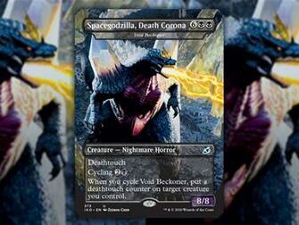 Magic The Gathering Releases Spacegodzilla Death Corona In Next