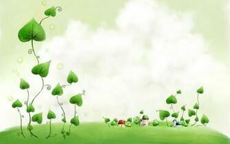 Widescreen HD Wallpaper 3d Art Cartoon Village High Definition